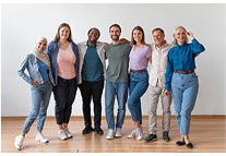 A family portrait, illustrating personal circumstances as a premium factor.